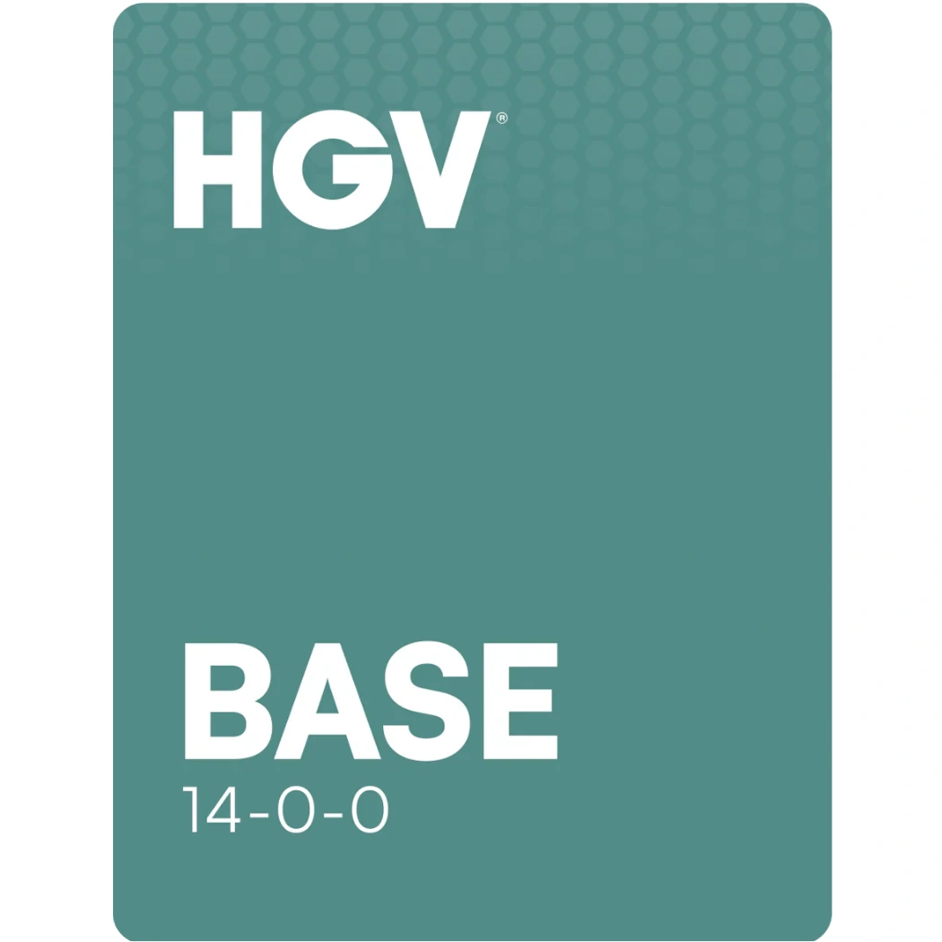 Hydrobuilder HGV Dry Base label