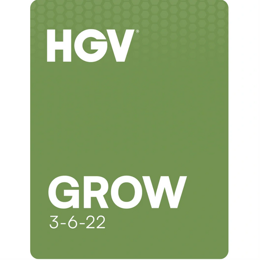 Hydrobuilder HGV Dry Grow label