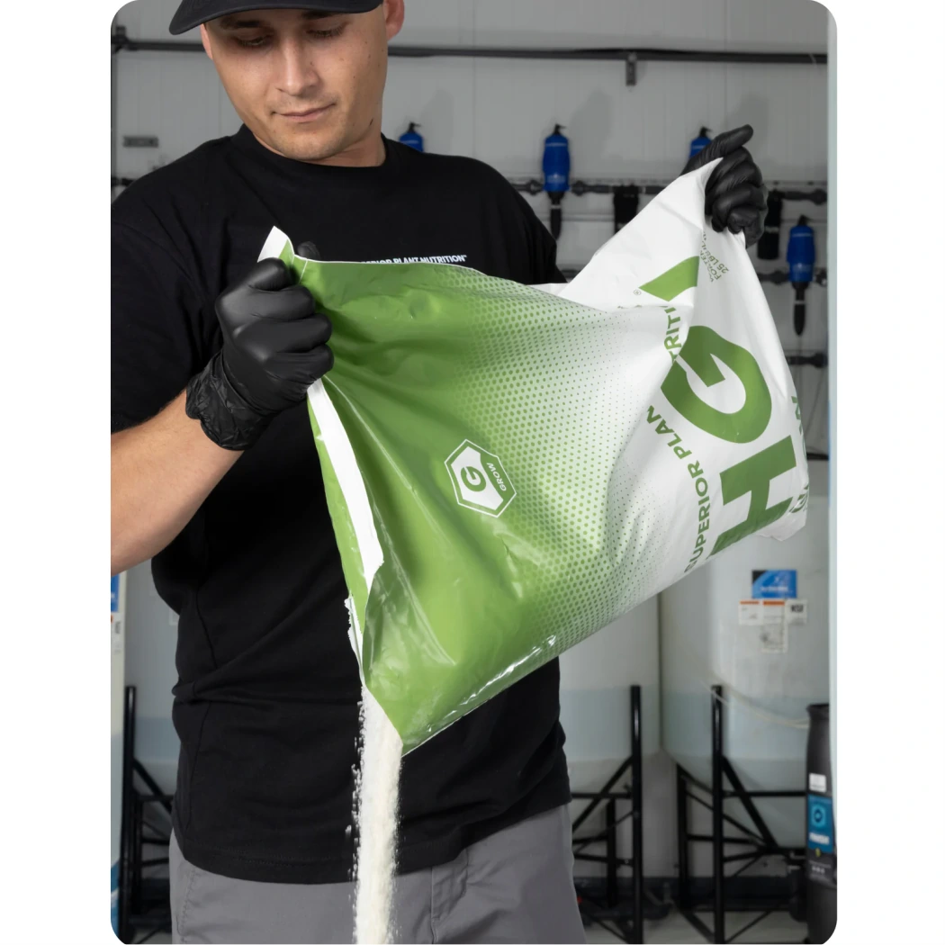 Hydrobuilder HGV Dry Grow mixing