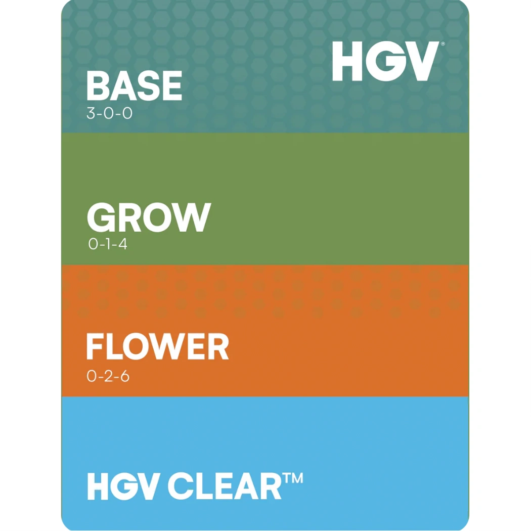 Hydrobuilder HGV Liquid Essentials Kit nutrients