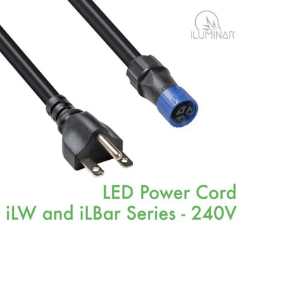 ILUMINAR LED POWER CORD SET FOR iLW 240v