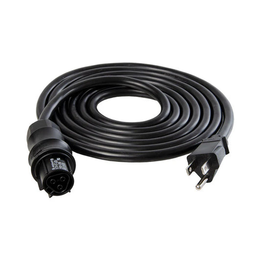 Iluminar Power Cord Wieland Female to Male NEMA 5-15 Plug 120v