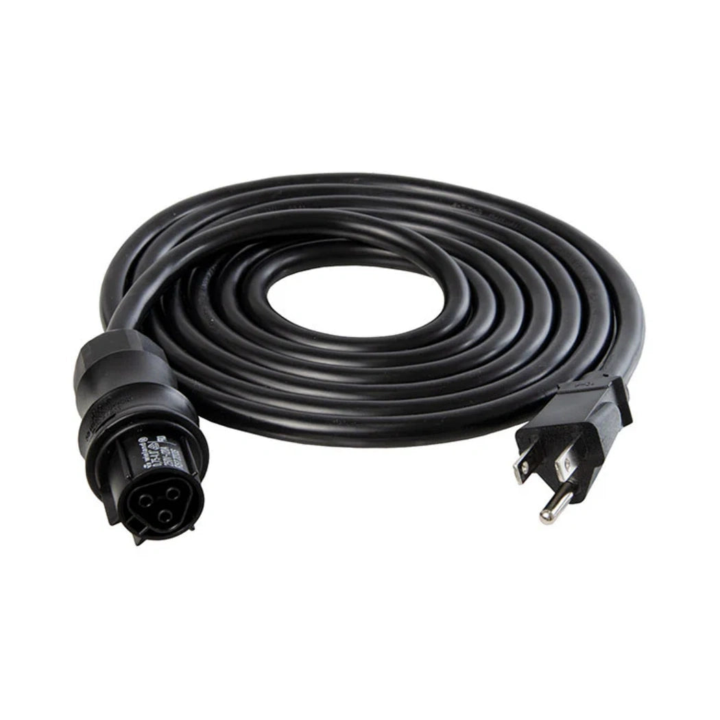 Iluminar Power Cord Wieland Female to Male NEMA 5-15 Plug 120v