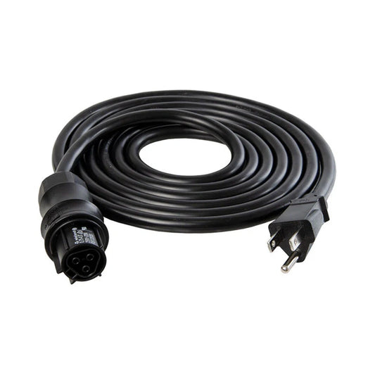 Iluminar Power Cord Wieland Female to Male NEMA 5-15 Plug 120v