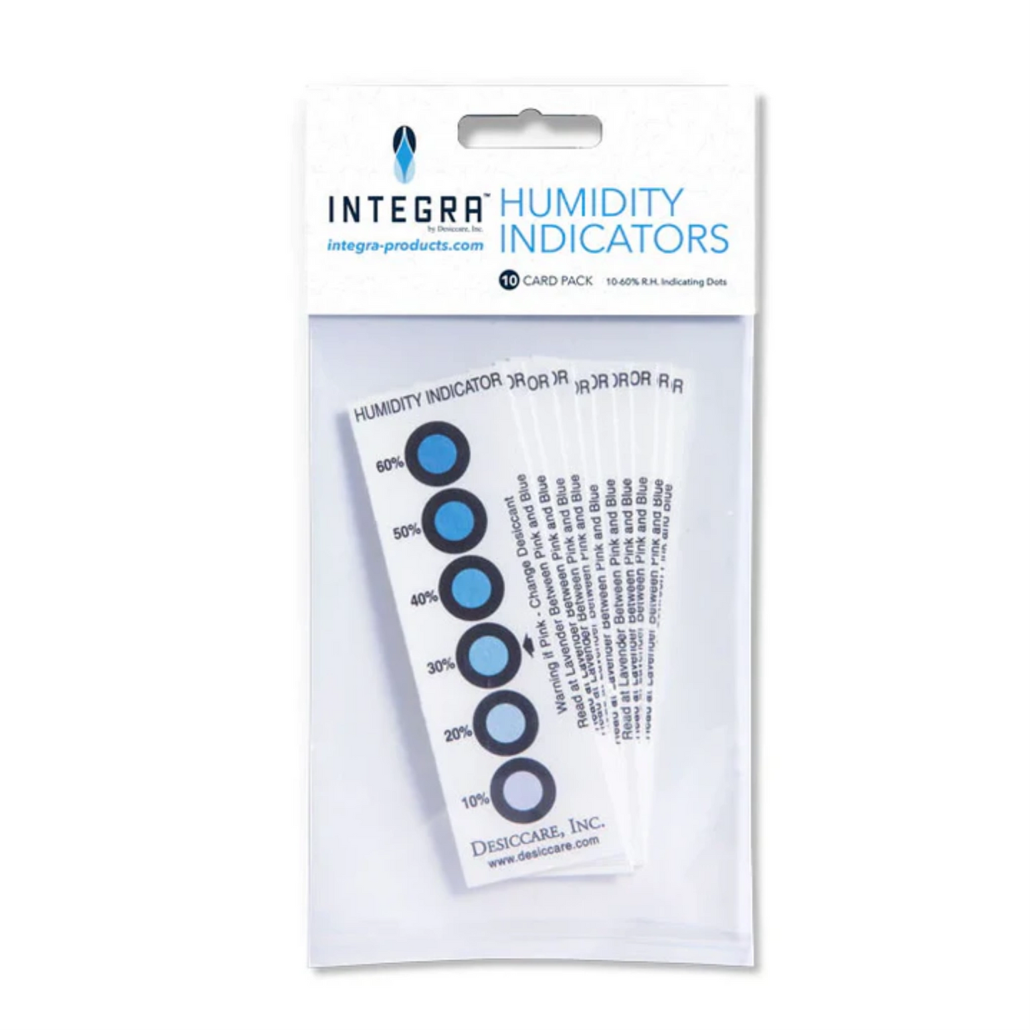 Integra Boost Humidity Indicating Cards 10% to 60% main image