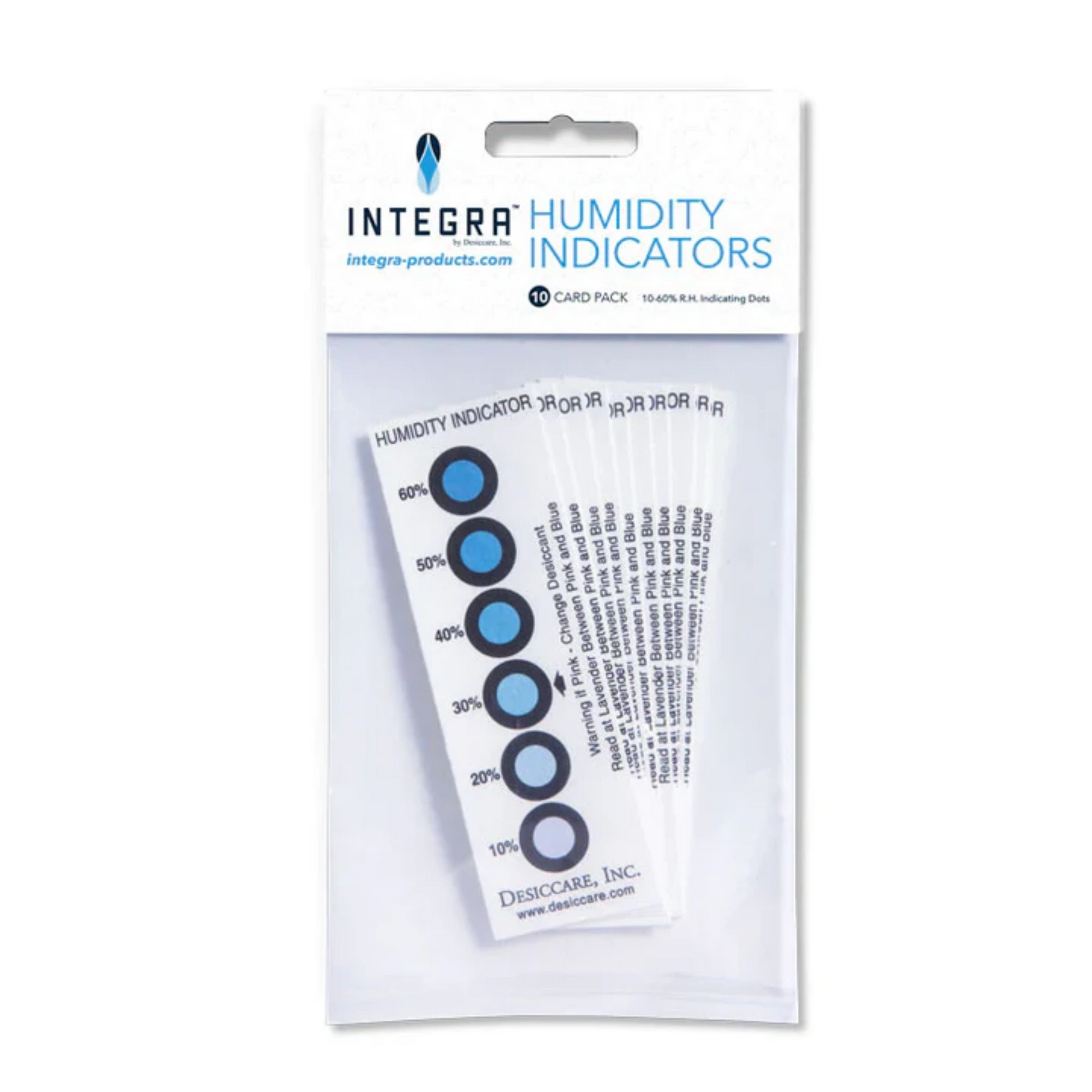 Integra Boost Humidity Indicating Cards 10% to 60% main image