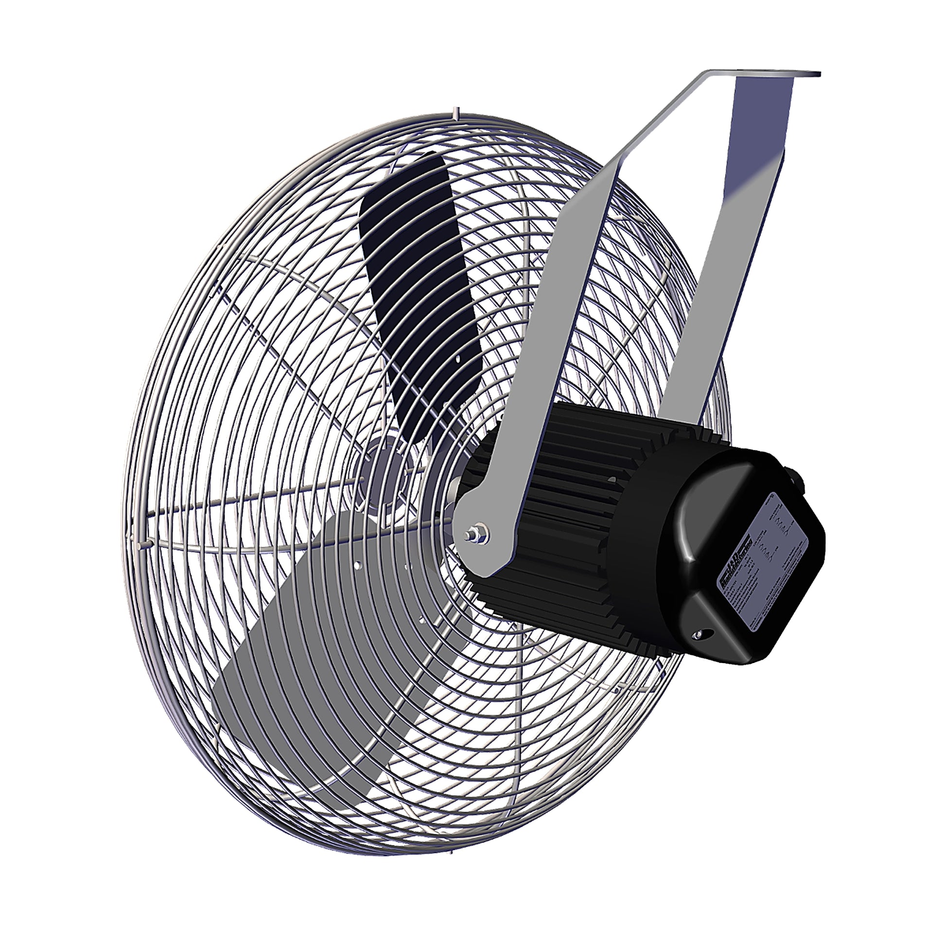 J&D Basket Fan 20in back  view