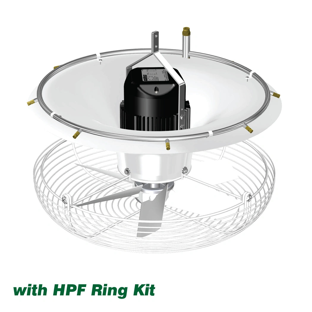 J&D Manufacturing Destratification Fan  18"  HPF Ring kit