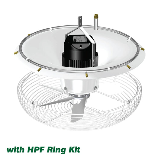 J&D Manufacturing Destratification Fan  18"  HPF Ring kit