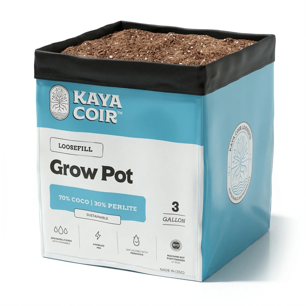 Kaya Coir 3 Gallon Loose Fills 70 coco 30 perlite