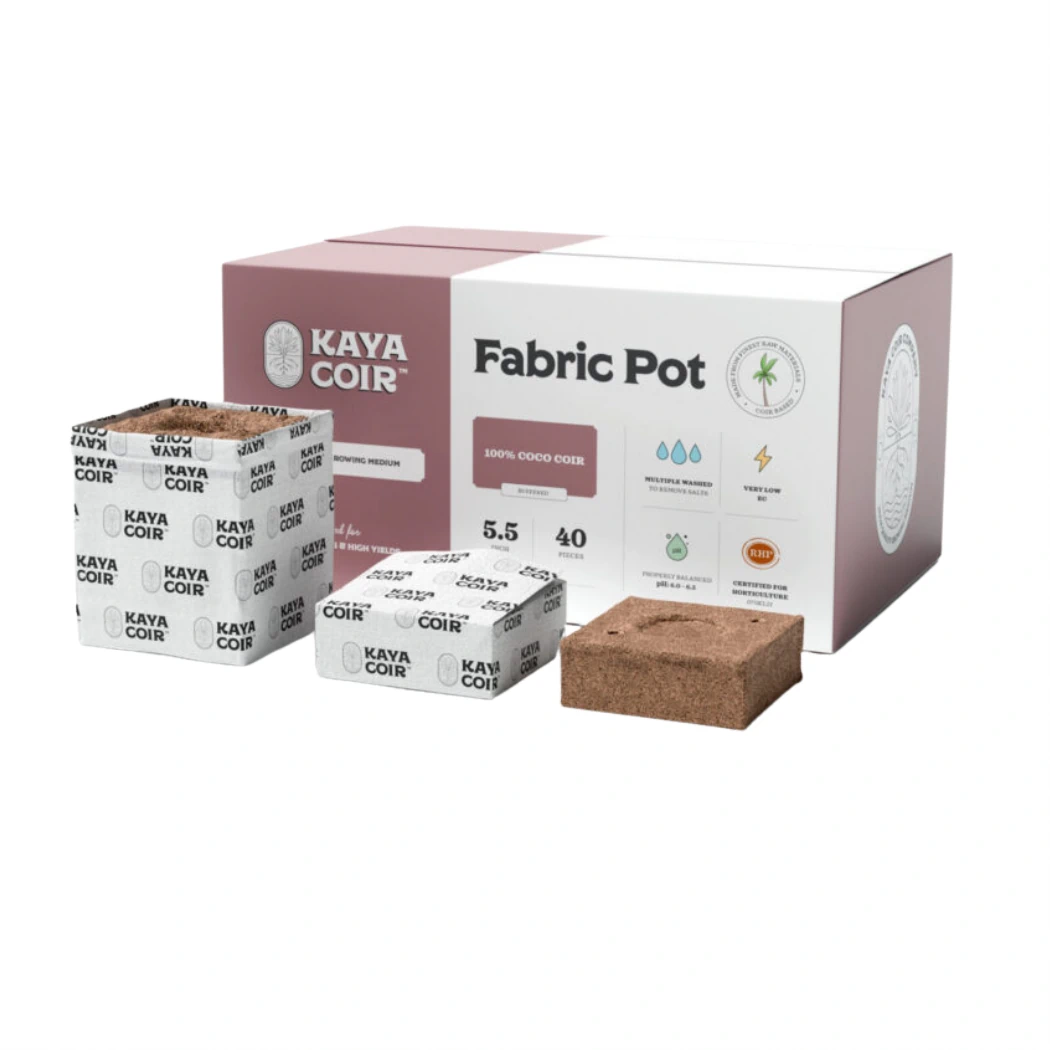 Kaya Coir 5.5 in fabric pot