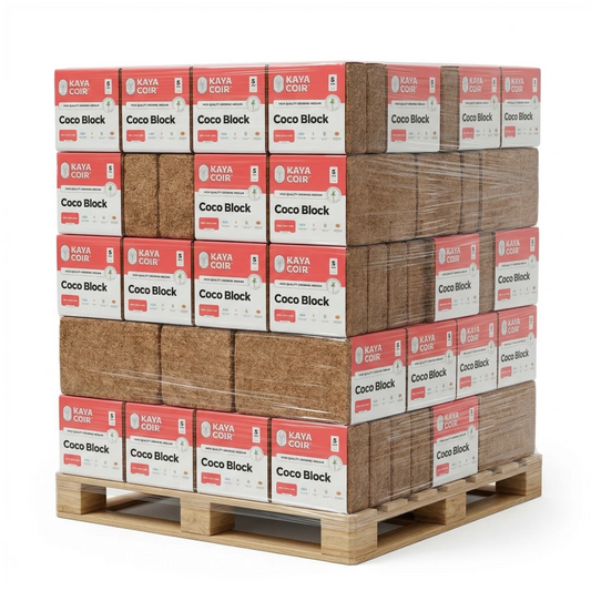 Kaya Coir 5KG Coco Block Pallet with 238 Pieces
