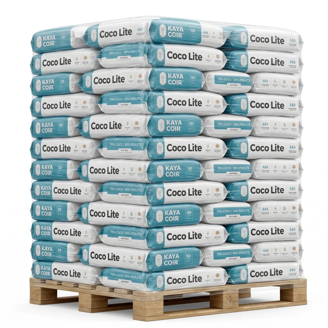 Kaya Coir CocoLite 50L Pallet with 95 Bags