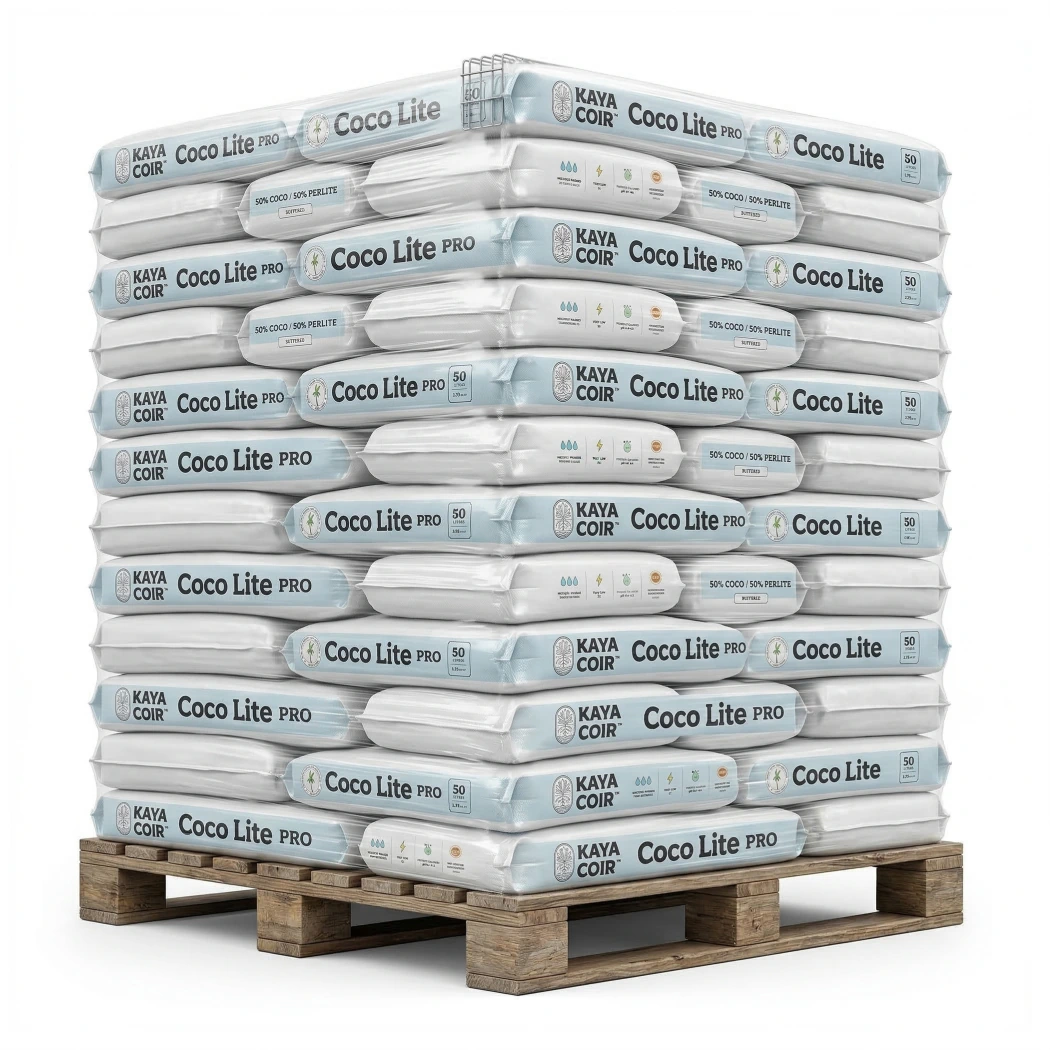 Kaya Coir CocoLite Pro 50L Pallet with 95 Bags