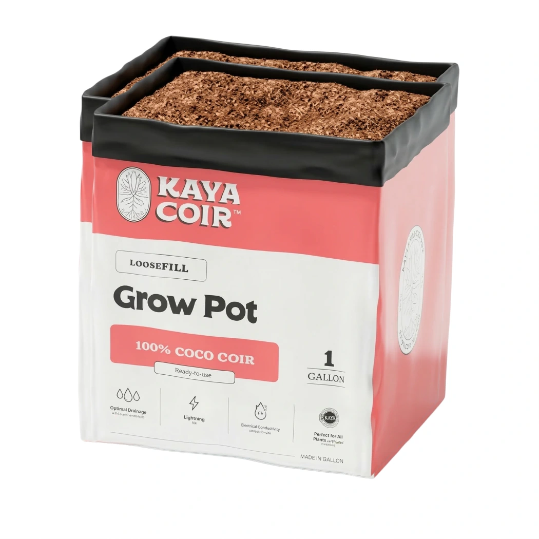 Kaya Coir Loose Fills 100% Coco 1 gallon main image