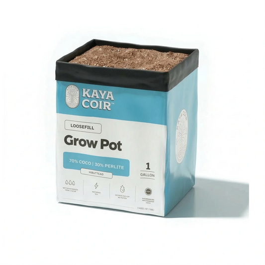 Kaya Coir Loose Fills 70 coco 30 perlite 1 gallon