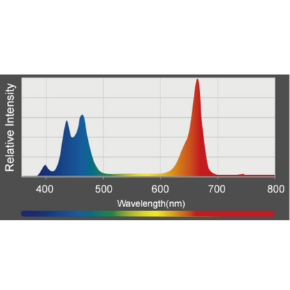 Kessil A360X  130 veg chart 2