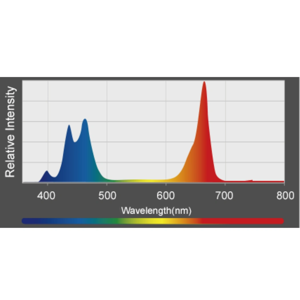 Kessil A360X  130 veg chart 2