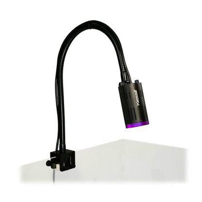 Kessil H160 Tuna mounted on a goose neck