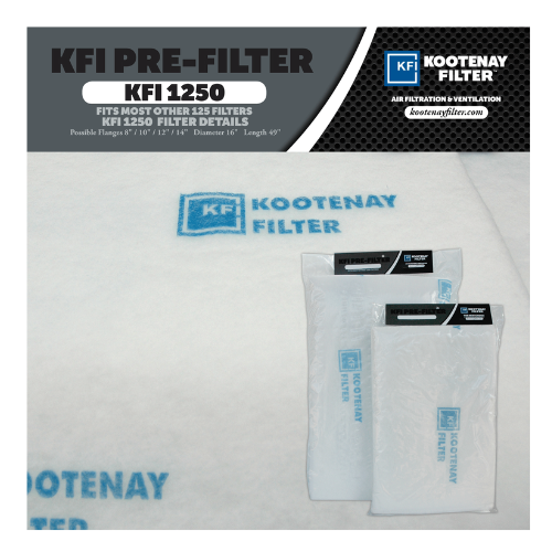 Kootenay Filter Pre-Filter 1250SL vendor