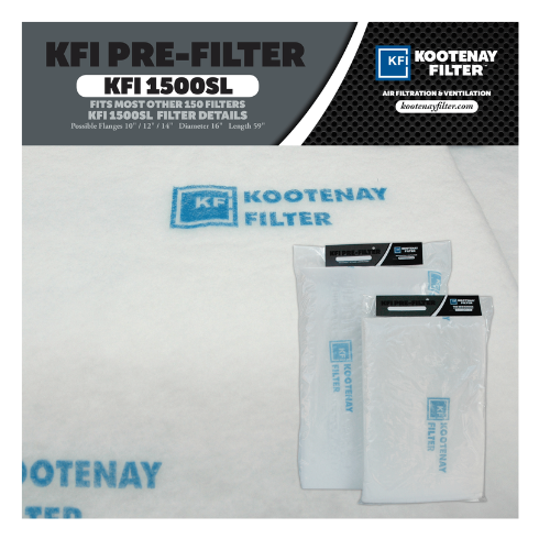 Kootenay Filter Pre-Filter 1500SL vendor