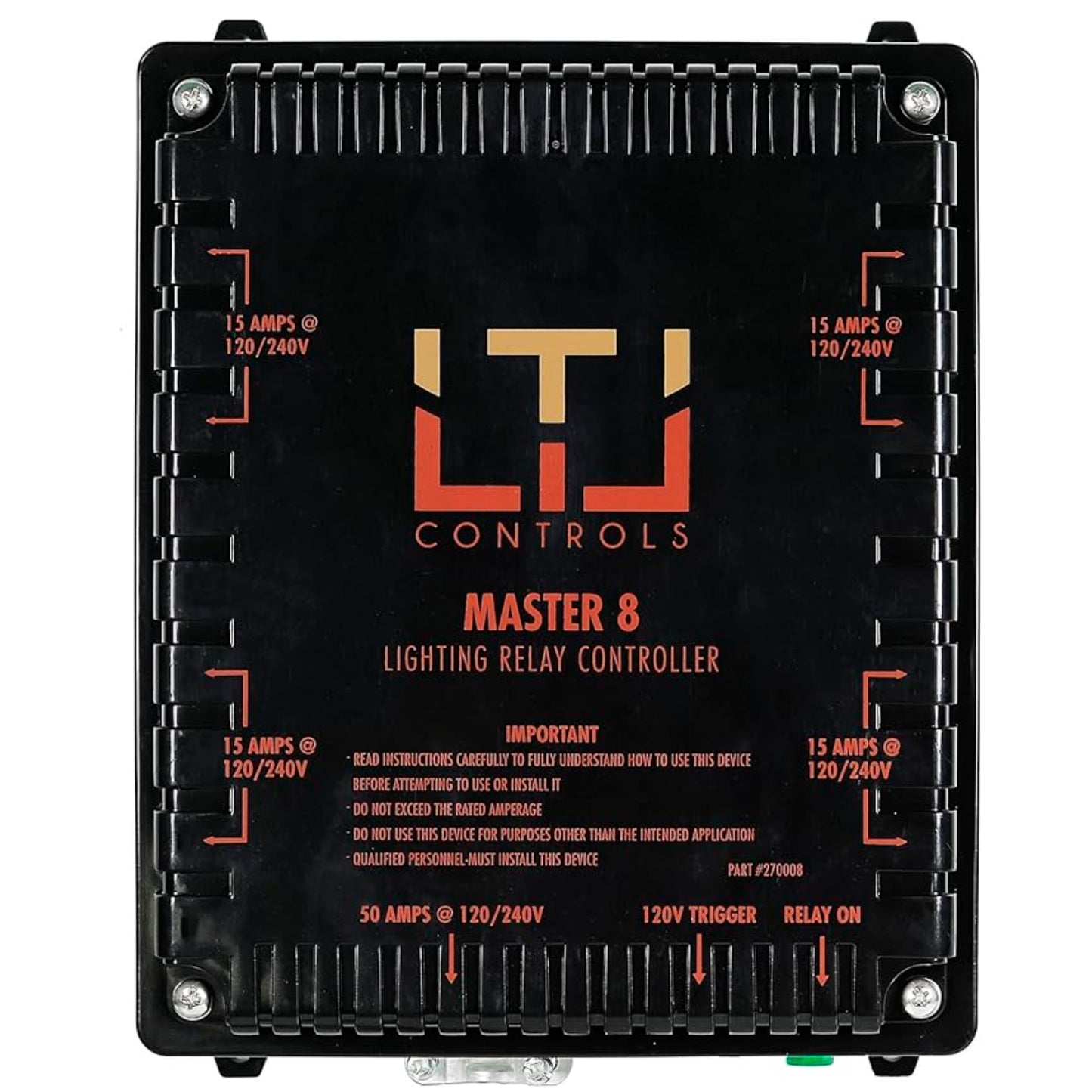 LTL Controls Master 8 front view