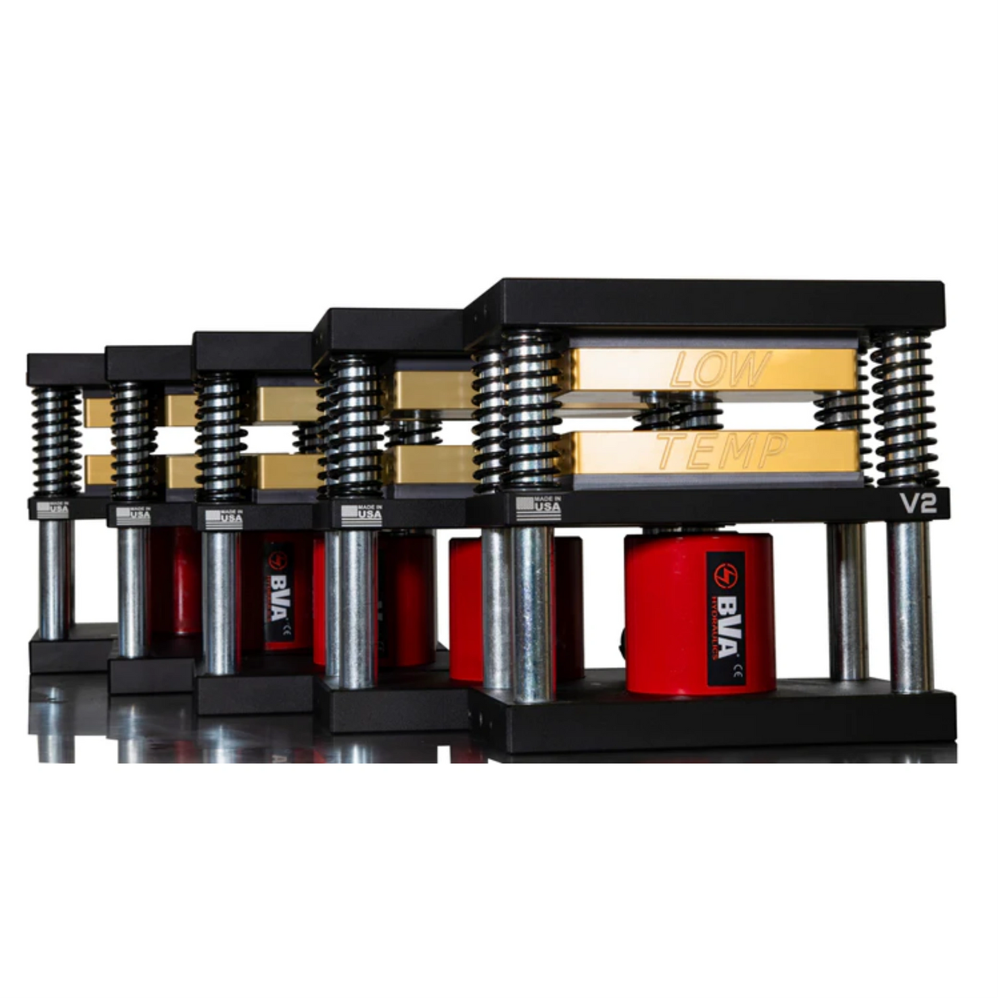 Lowtemp V2 Rosin Press Medusa System (5 Press) Gold