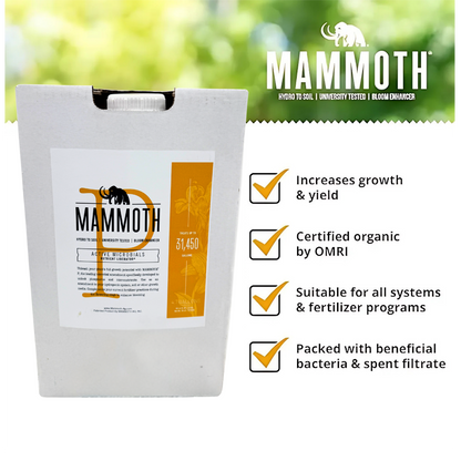 Mammoth P Active Microbials Keypoints