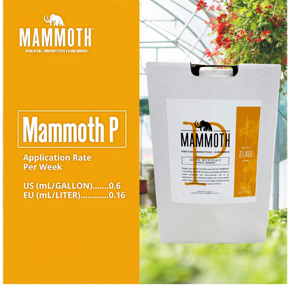 Mammoth P Active Microbials Application Rate