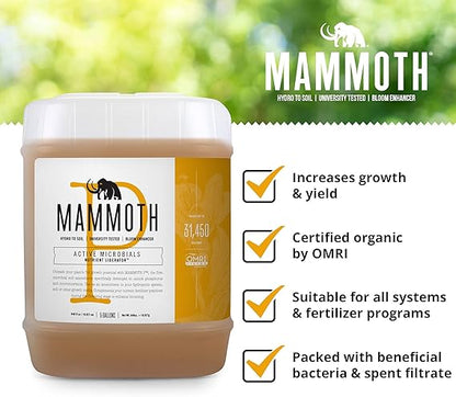 Mammoth P Active Microbials Keypoints