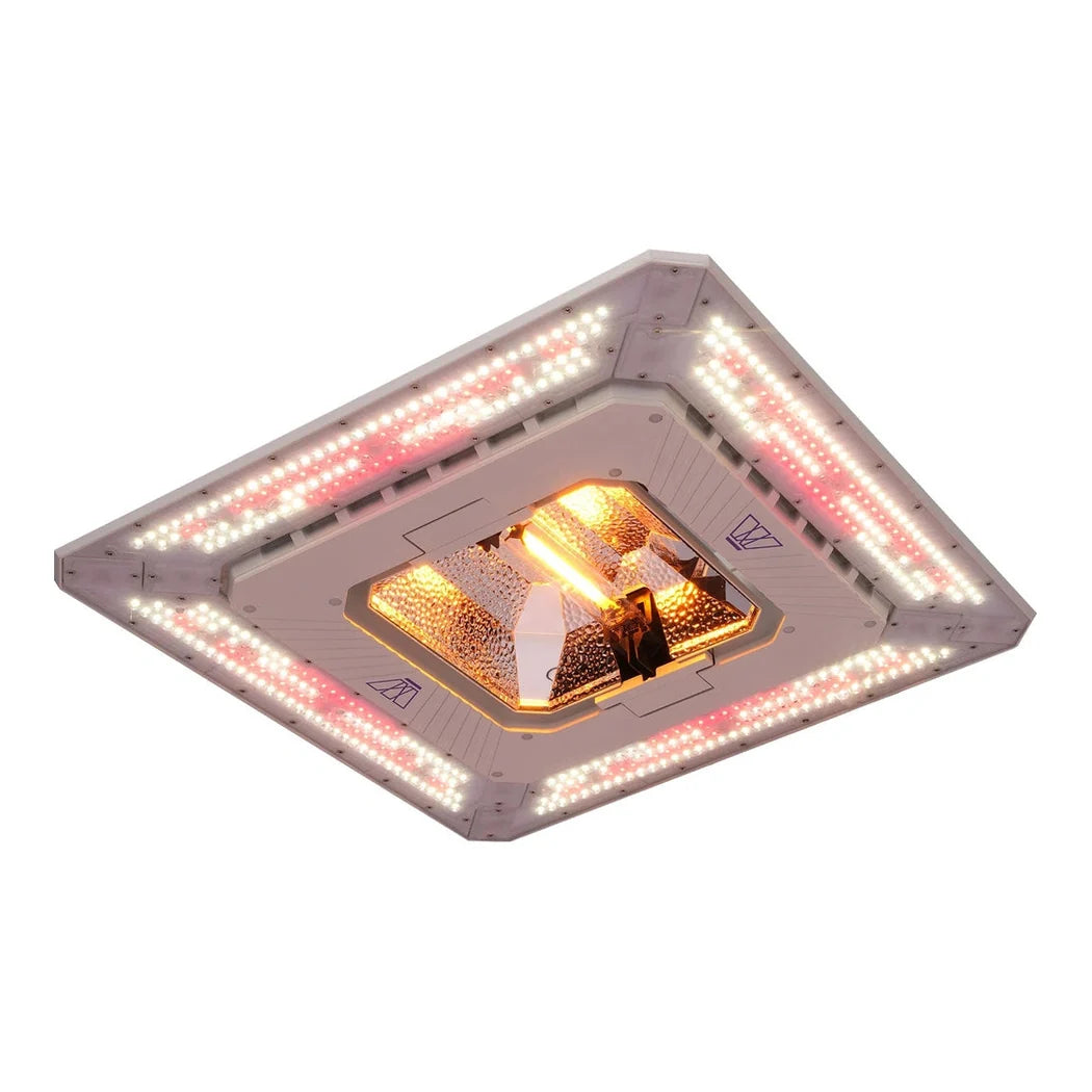 Matrix Hybrid 1000W LED plus 400W DE HPS grow light, 208-277V