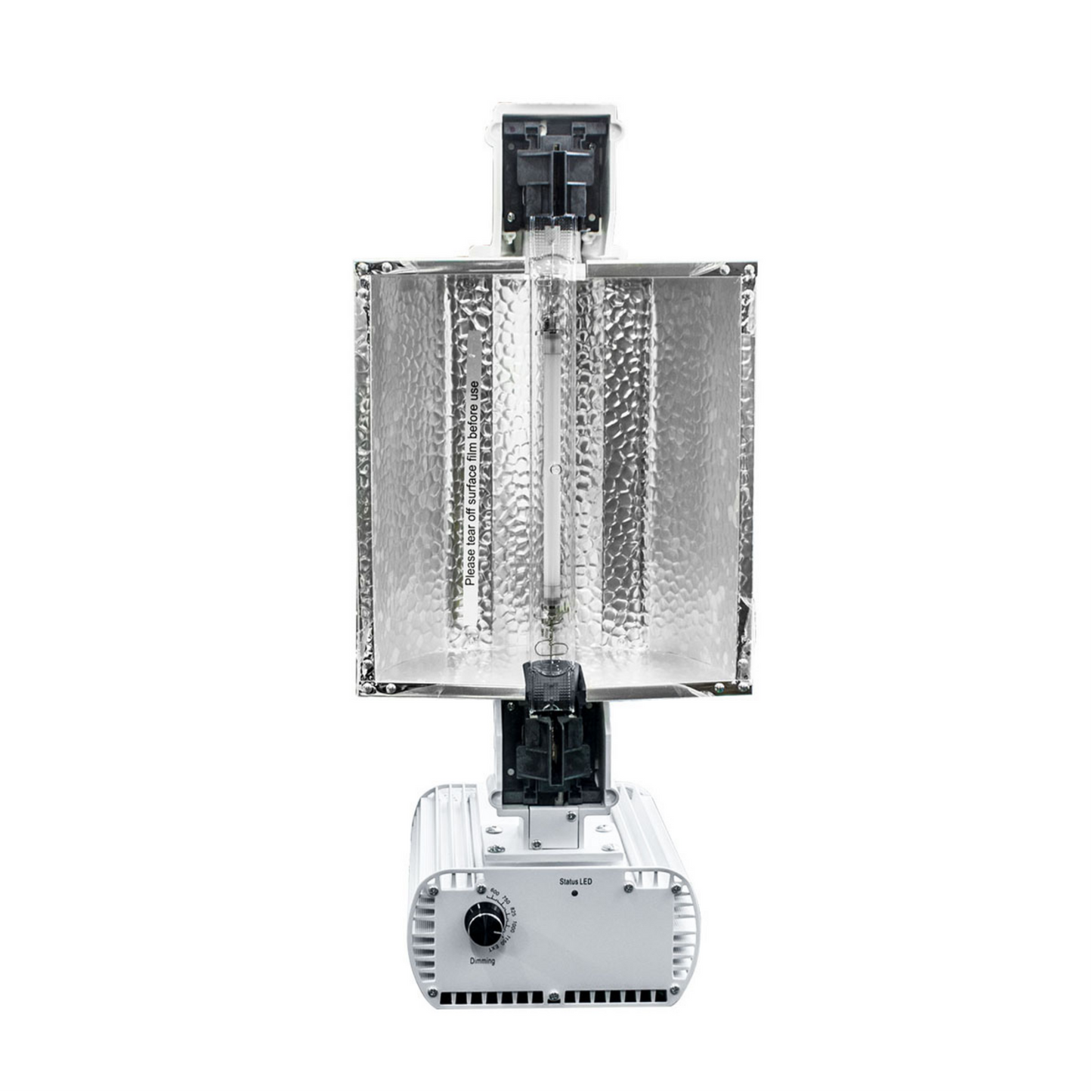 MegaPhoton 1000w DE Commercial Fixture with Lamp 277v front view