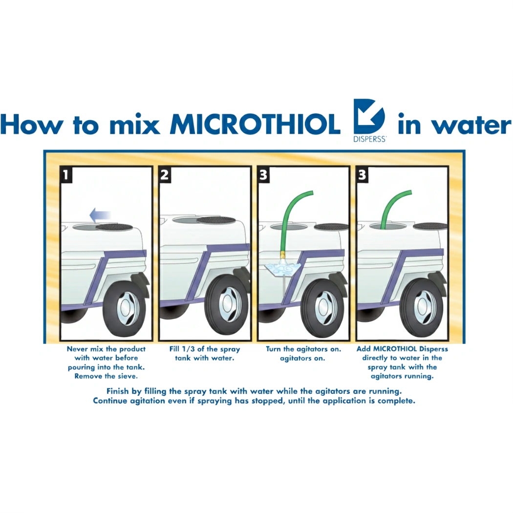 Microthiol Disperss Micronized Sulfur how to