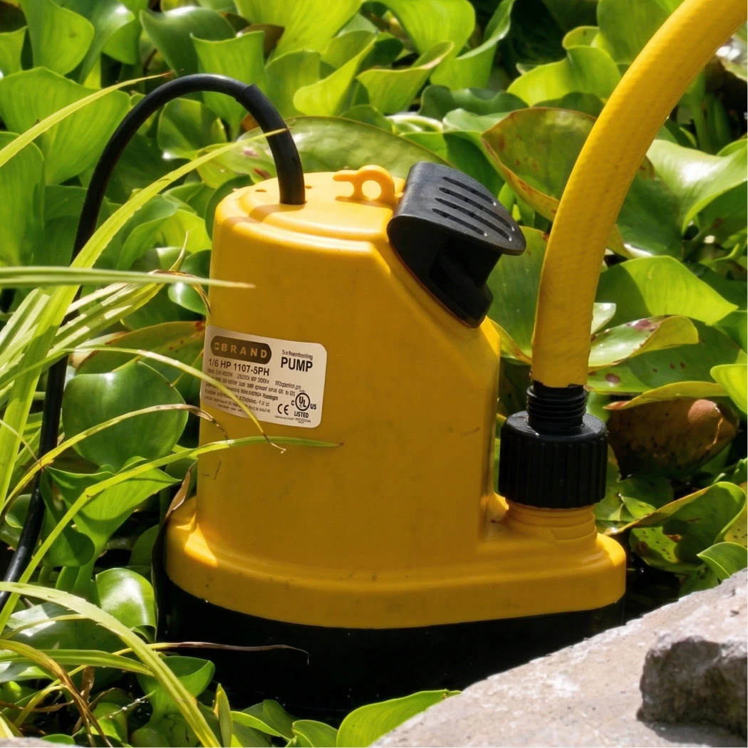 Mondi Utility and Sump Pump 1585 GPH for water agricultural and horticultural applications
