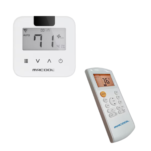 MrCool Olympus ENERGY STAR 9,000 BTU 34 Ton controls