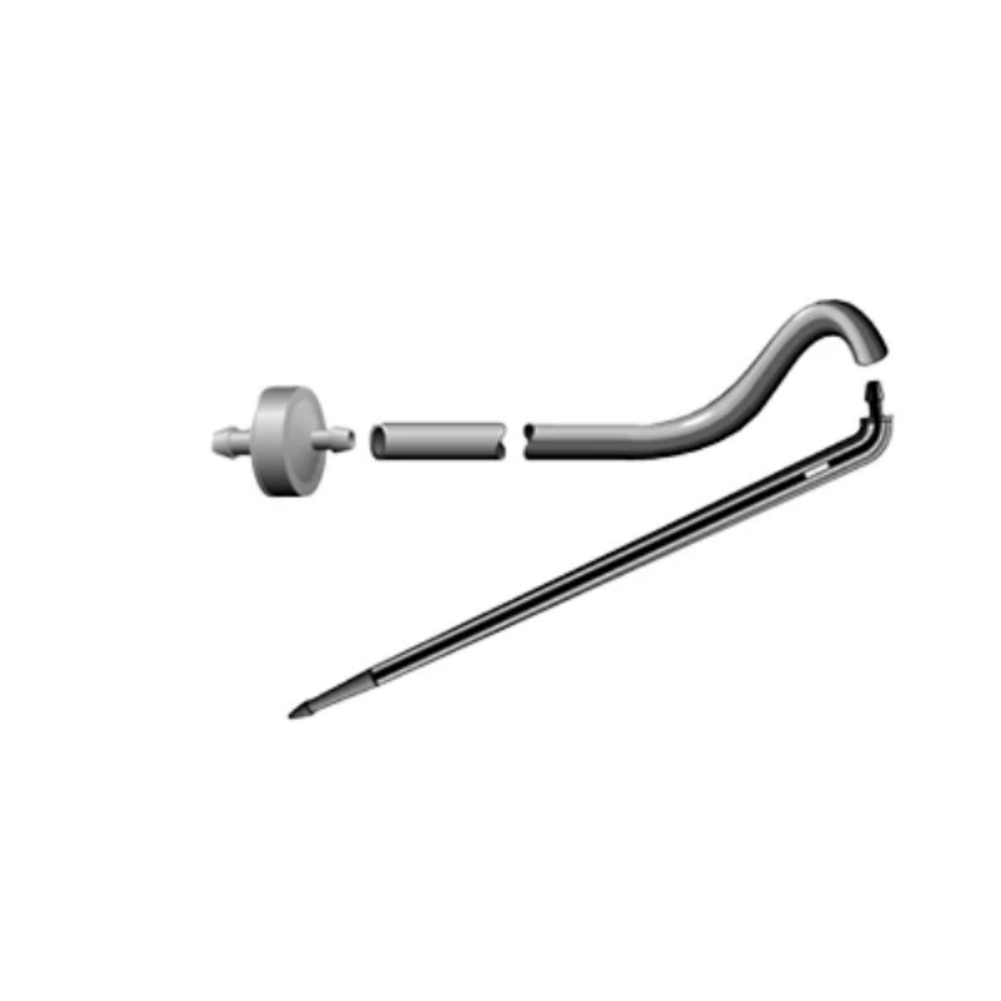 Netafim .5 GPH Single Drip Stake Assembly 18_ assembly