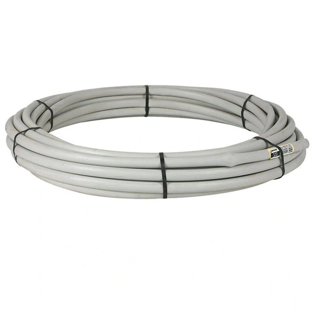 Netafim UV White  Black Polyethylene Tubing 1 in 100ft