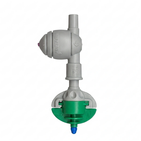 Netafim VibroNet Sprinkler, Green Nozzle with Check Valve
