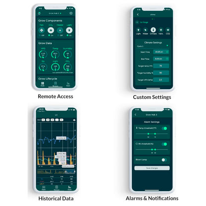 Niwa Grow Hub app view