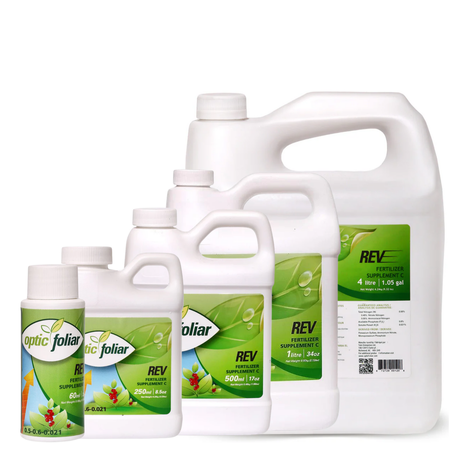 Optic Foliar Rev family