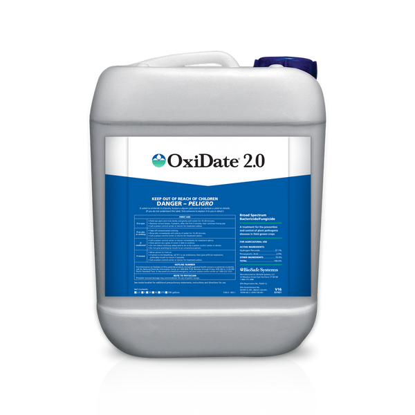 BioSafe Systems OxiDate 2.0 Bactericide Fungicide – 5 Gal