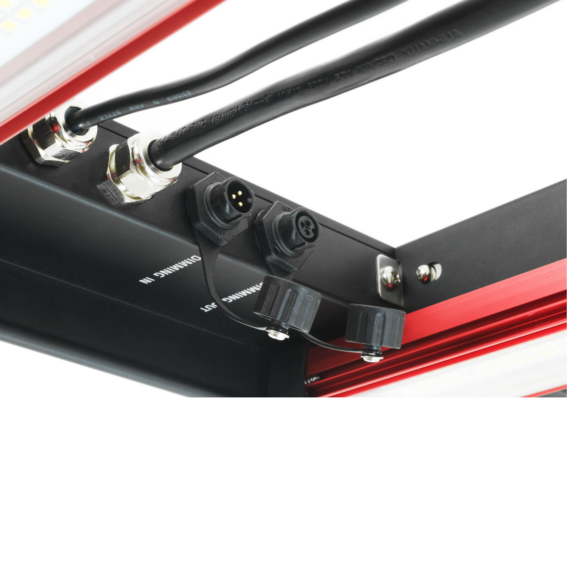 Photontek X 600W Pro  plugs and connections