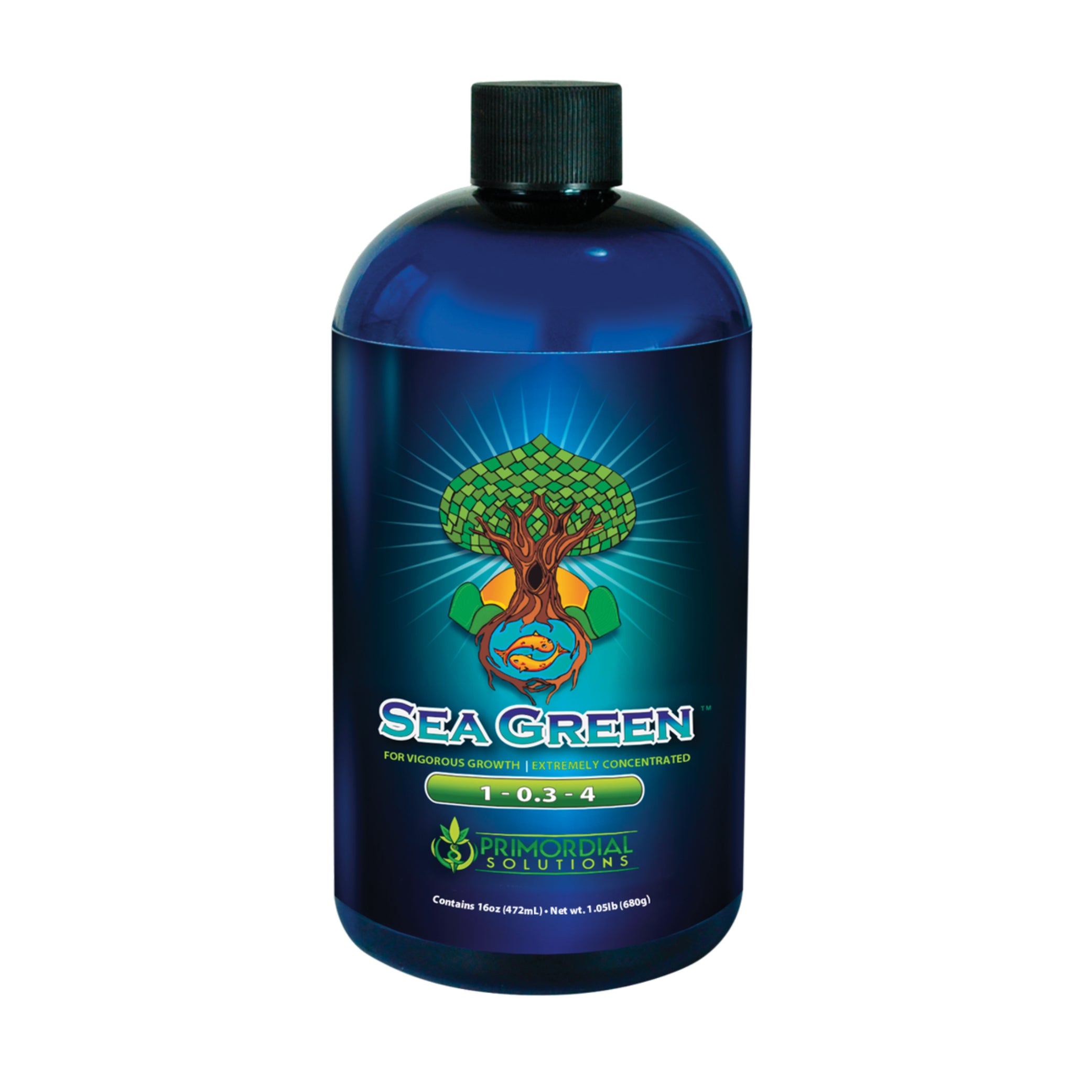 Primordial Solutions Sea Green