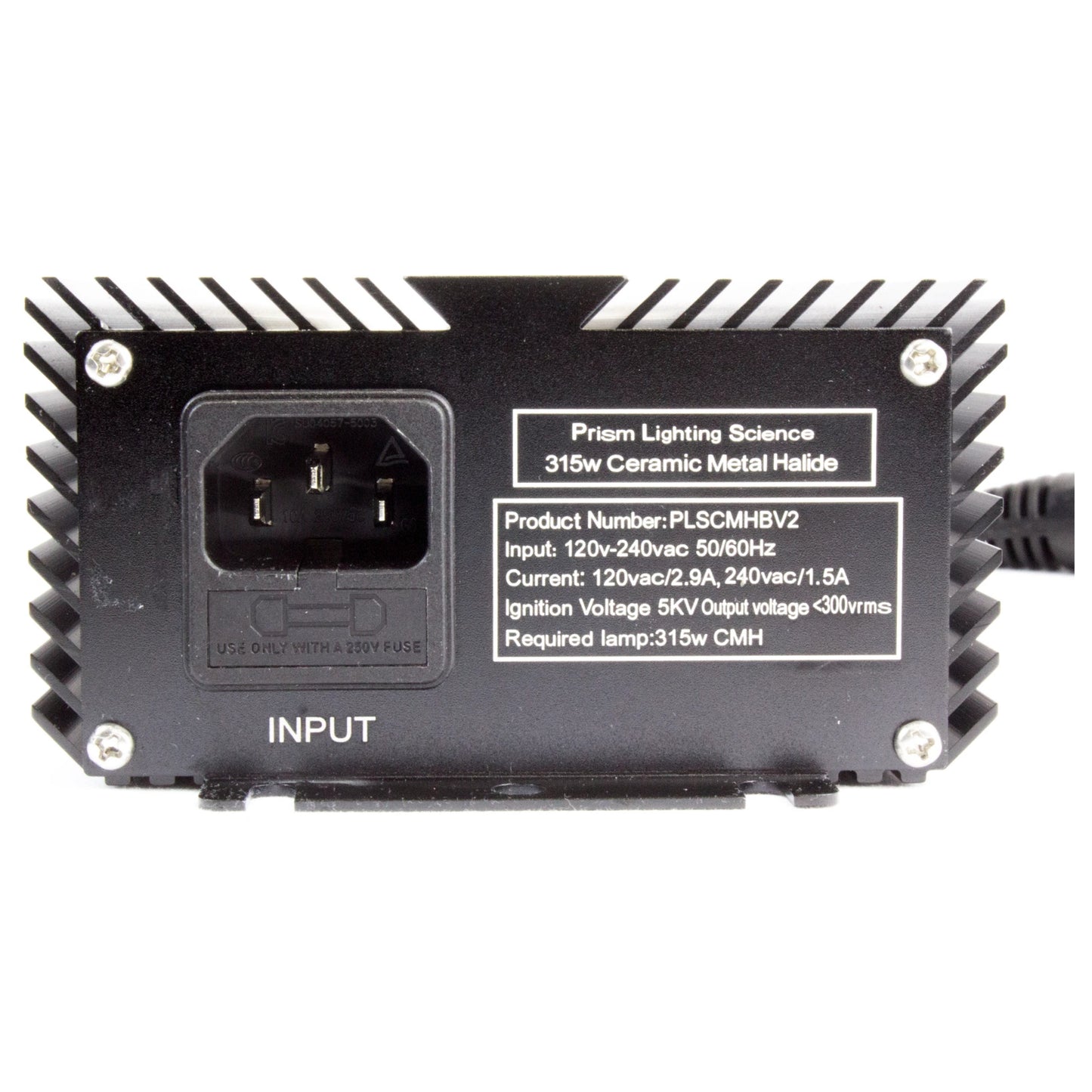 Prism Lighting Science 315w Ceramic Metal Halide CMH input