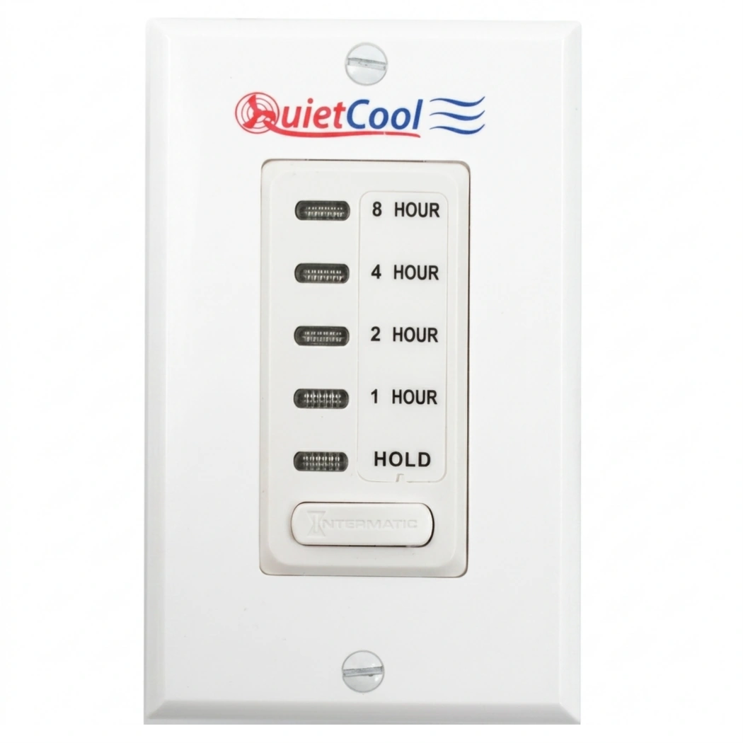 QuietCool Energy Saver Whole House Fan QC ES-3100 control