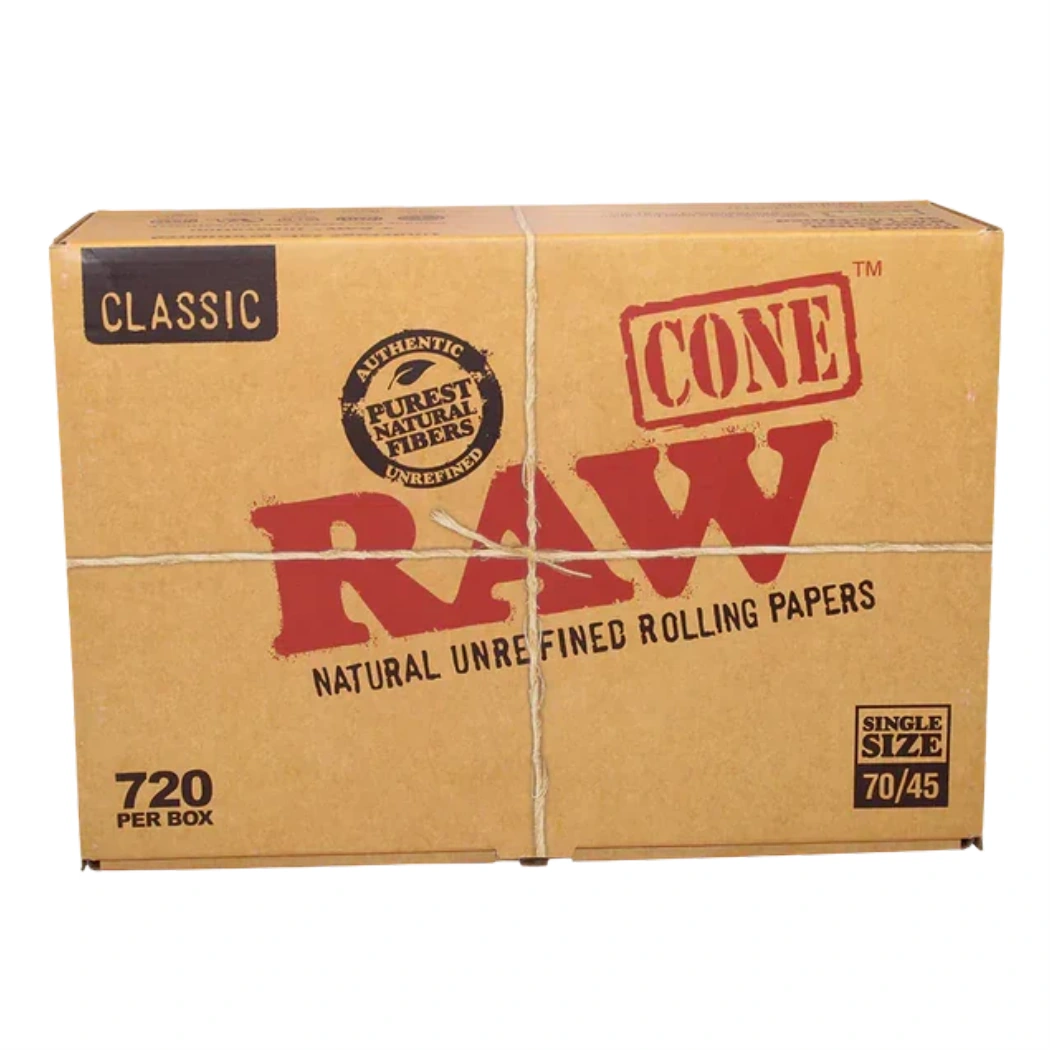 Raw Classic Bulk 70mm_45mm Pre-Roll Cones 720pk main image