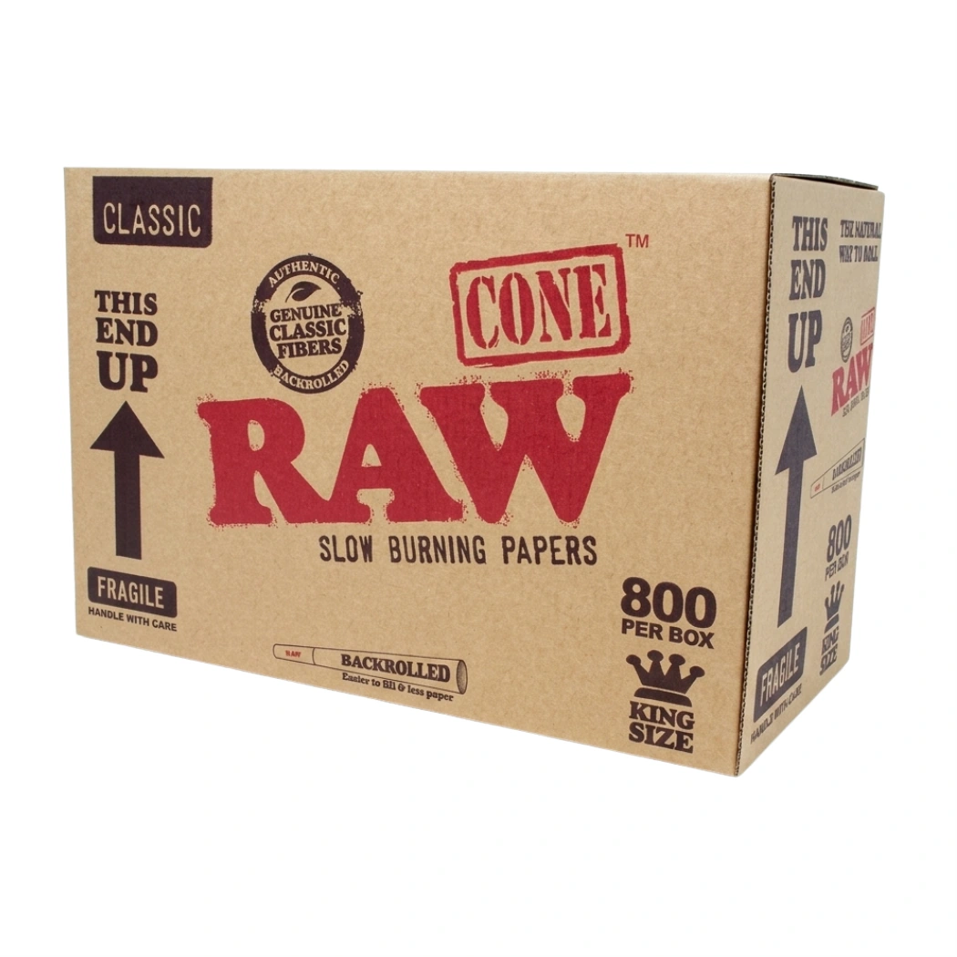 Raw Classic Bulk King Size Pre-Roll Cones 1pc 800pk