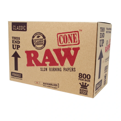 Raw Classic Bulk King Size Pre-Roll Cones 1pc 800pk
