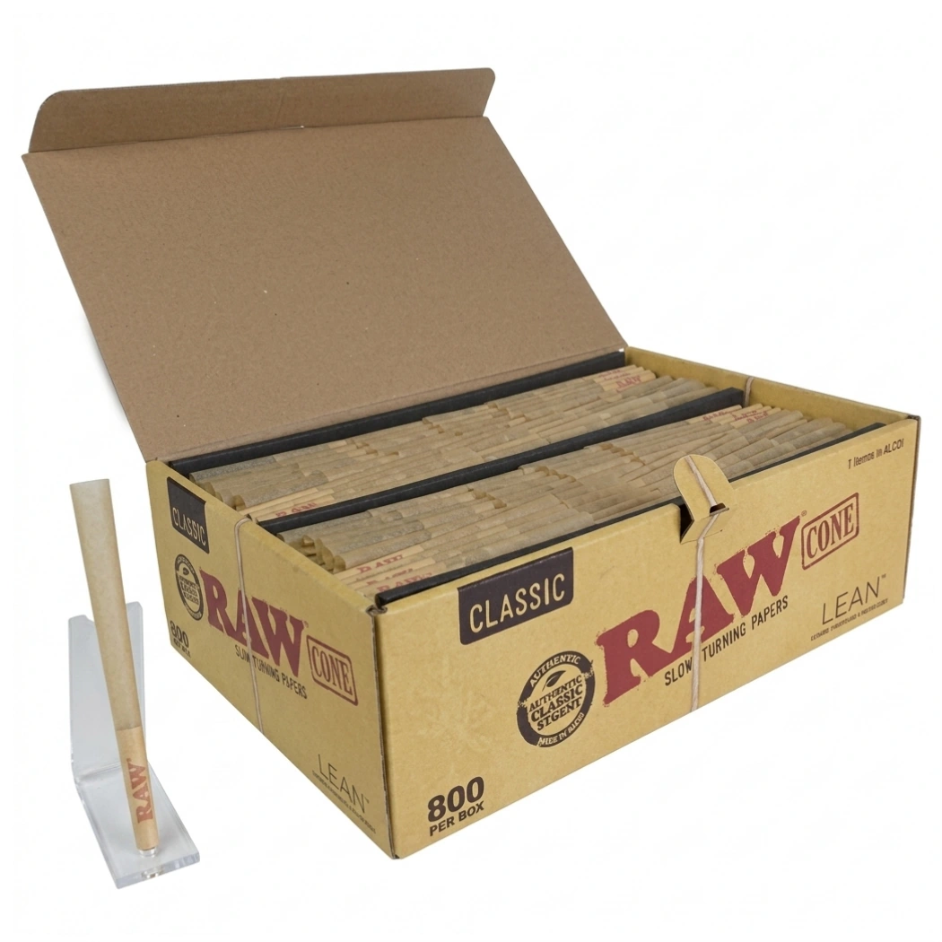 Raw Classic Lean Pre-Roll Cones 800pk main image