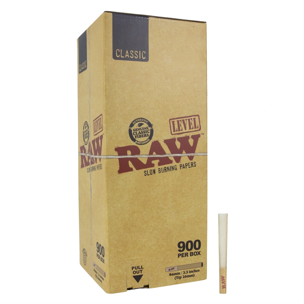 Raw Classic Level Cone 900 box